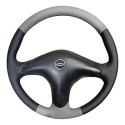 Jogo Banco Couro Forros Porta E Volante Vectra 1997 2005 Cinza E Preto