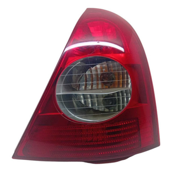 Lanterna Traseira Direita Renault Clio 2008 Direito/passageiro Vermelha