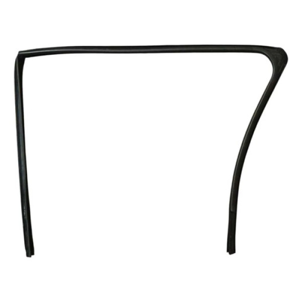 Borracha Canaleta Vidro Dianteiro Direita 308 408 Preta