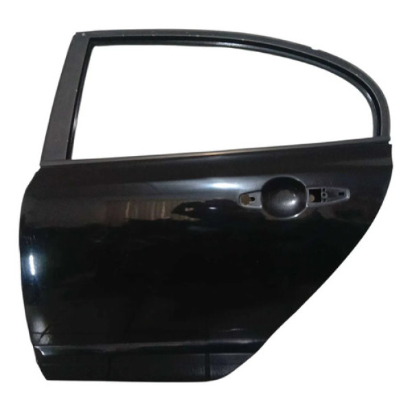 Porta Traseira Esquerda Civic 2007 2011  Traseira Esquerdo Preta