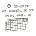 Acabamento Coluna Central Direita Vw Polo 2003 2010 Original