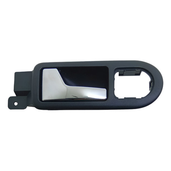 Maçaneta Interna Dianteira Esquerda Vw Bora 2008 2011 Preto Dianteira