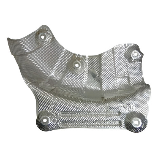 Defletor Protetor Calor Fiat Argo 2018 2022 Prata