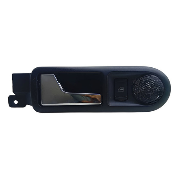 Macaneta Interna Traseira Esquerda Vw Bora 2008 2011 Preto Traseira