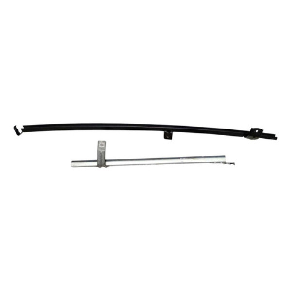 Canaleta Suporte Vidro Traseira Esquerdo Nissan Versa 2014 Cinza
