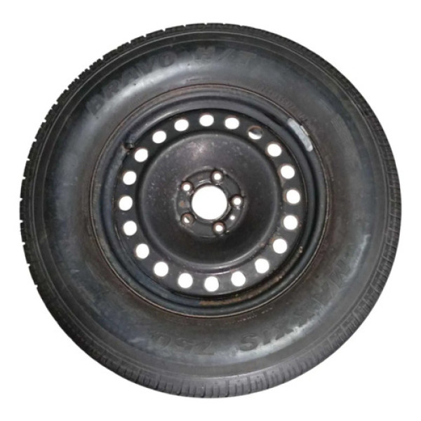 Roda Ferro Estepe Ford Explorer Aro 17 05 Furos C/ 265/65r17 Preto