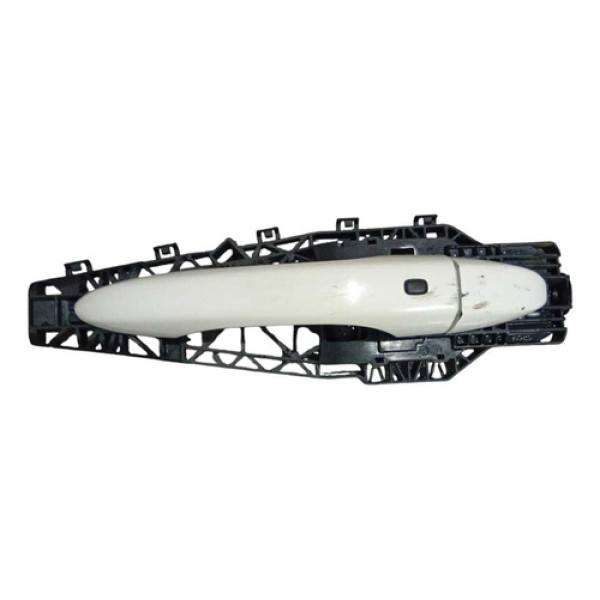 Macaneta Externa Dianteira Direita Jeep Compass 2017 2022 Branco Dianteira