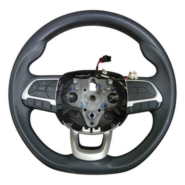 Volante Direção Com Comando Fiat Argo 2018 2022 Preto