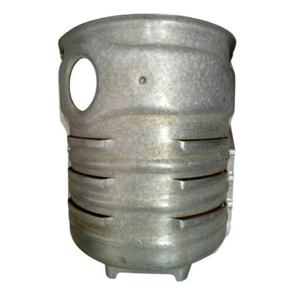 Defletor Calor Escapamento Honda New Civic 2007 2011 Prata