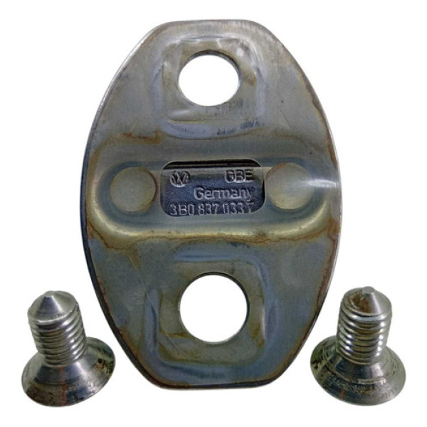 Batente Porta Volkswagen Polo 2003 2011 Original Traseira Esquerdo Prateado