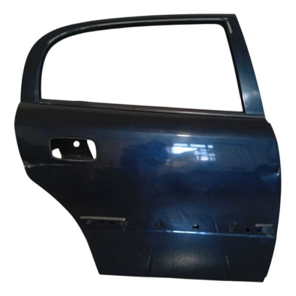 Porta Traseira Direita Gm Astra Sedan 2002 (com Detalhe) Traseira Direito Azul