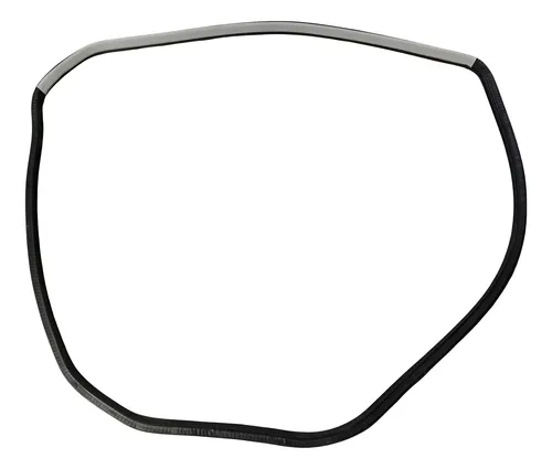 Borracha Carroceria Porta Traseira Esquerda Vw Bora 2008 11 Preto E Cinza