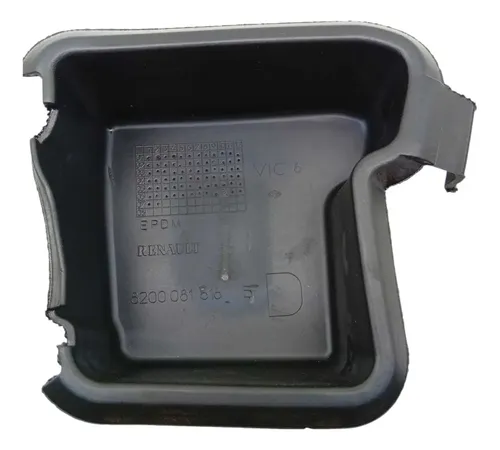 Tampa Caixa Cinto Segurança Direito Renault Clio 2008 Cinza