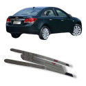 Frisos Laterais Completo Porta Chevrolet Cruze 2012 2016 Prateado