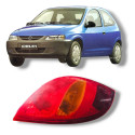 Lanterna Traseira Esquerda Chevrolet Celta 2002 Original  Esquerdo/motorista Vermelho