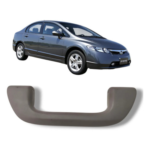 Alça Teto Pqp Honda Civic G8 2007 2011 Original Cinza