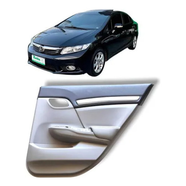 Forro Porta Traseira Direita Civic G9 2012 2013 A 2016