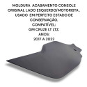 Moldura Acabamento Console Esquerdo Cruze 2017 2022original 