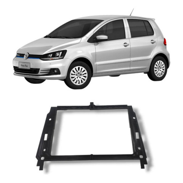 Suporte Multimídia Vw Fox 2016 2022  Preto