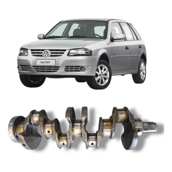 Virabrequim Gol Parati Polo 1.0 8/16v G2 G3 G4 1995 A 2014