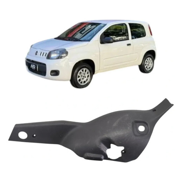 Moldura Soleira Traseira Esquerda Fiat Uno 2011 2016 Preto