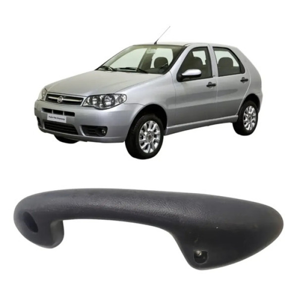 Puxador Porta Traseira Direita  Fiat Palio 2008 2012