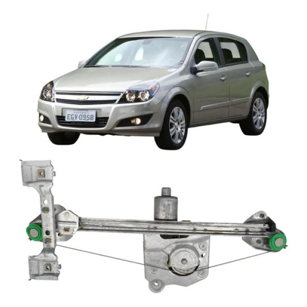 Máquina De Vidro Porta Traseira Esquerda Vectra 2006 A 2011