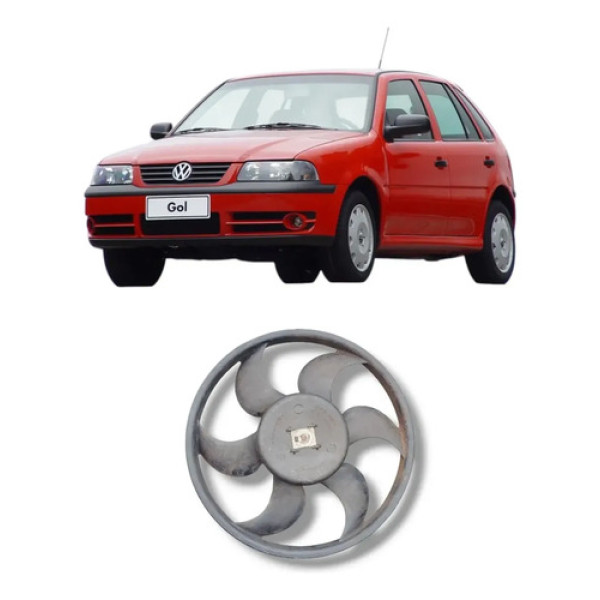 Eletroventilador Radiador Água Vw Gol G3 1999 2005 Original