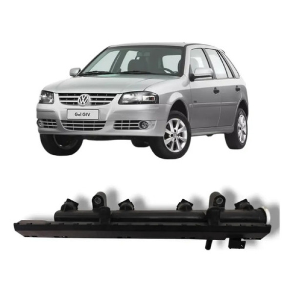 Flauta Bico Injetor Vw Volkswagen Gol G4 1.0 2006 2012