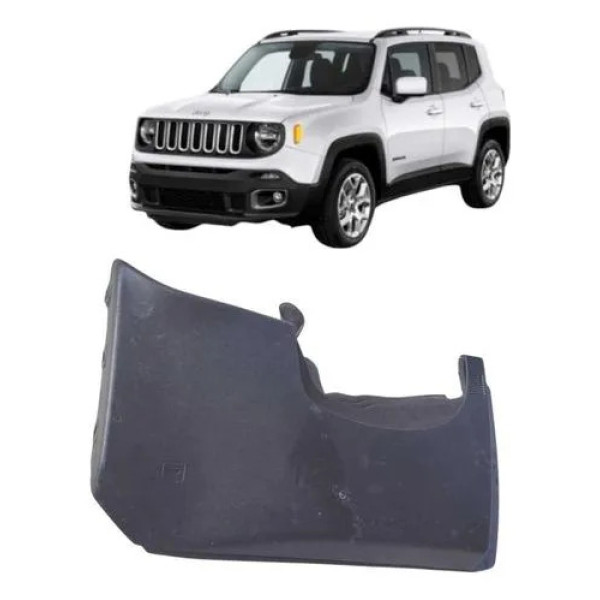 Acabamento Inferior Painel Jeep Renegade 2016 2021 Preto