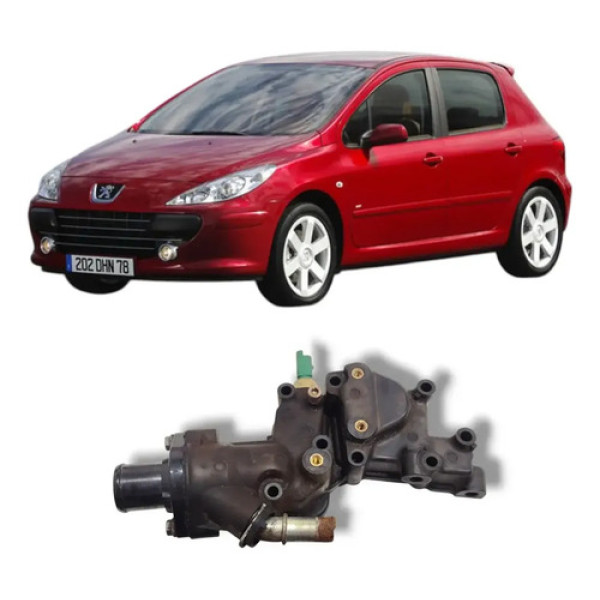 Caraça Válvula Termostática Peugeot 206 207 2005 2013 Origin