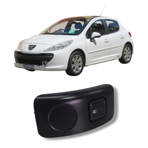 Botão Trava Portas Peugeot 207 2009 2013 Original