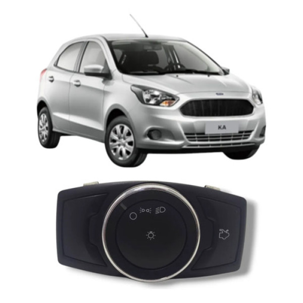 Botão Farol Porta Malas Ford Ka 2015 2021 Original