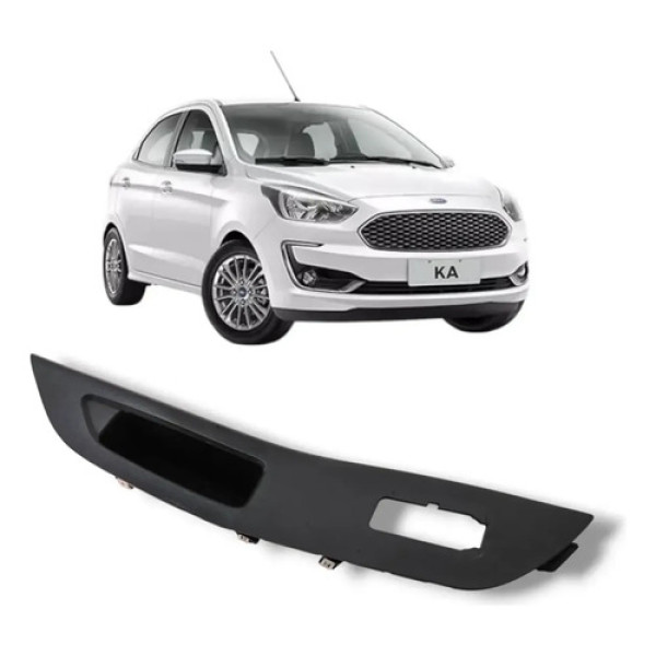 Moldura Comando Vidro Dianteiro Direito Ford Ka 2015 19