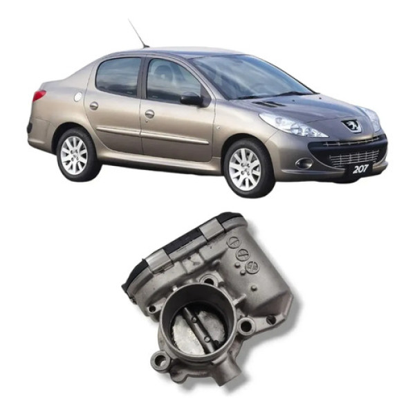 Tbi Corpo Borboleta 206 207 Hoggar C3 1.4 Flex 2006 A 2015