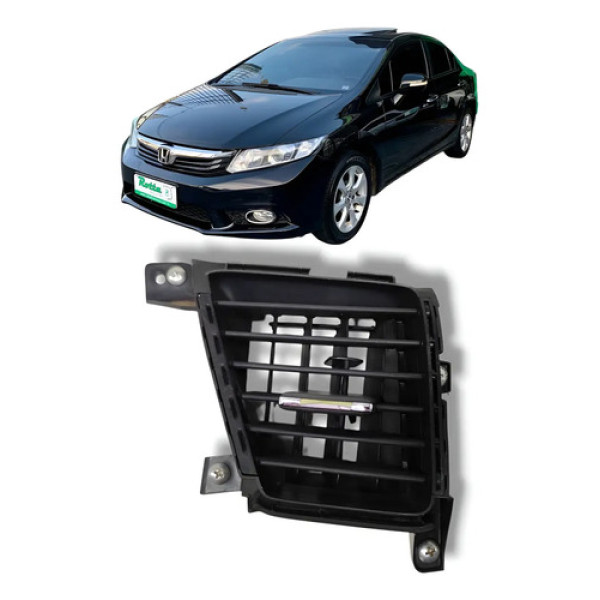 Difusor De Ar Central Esquerdo Honda Civic 2012-2016 Origina