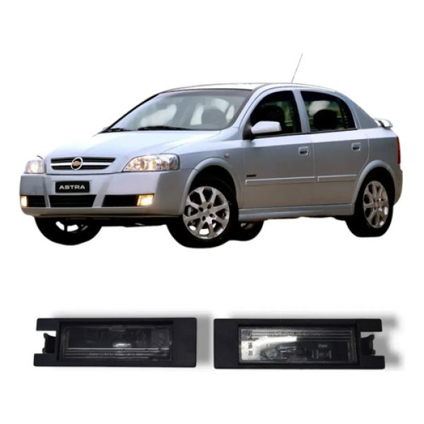 Par Luz Placa Gm Astra 2002 2012 Original