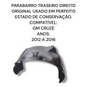 Parabarro Traseiro Direito Cruze 2012 A 2016 Hatch/sedan