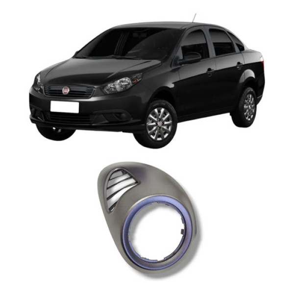 Moldura Difusor Esquerd Ar Painel Fiat Grand Siena 2014 2021
