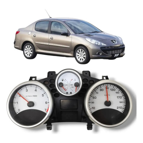 Painel Instrumentos Peugeot 207 1.4 2009 2014 Original