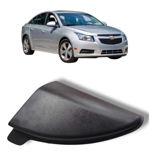 Acabamento Interno Retrovisor Esquerdo Gm Cruze 2012 2016 Preto