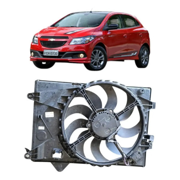 Defletor Eletroventilador Gm Chevrolet Onix 2013 2019