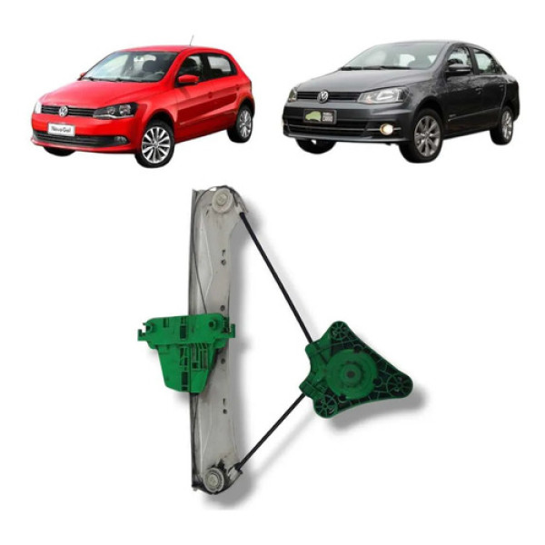 Máquina Vidro Dianteiro Esquerdo Vw Gol Voyage 2008 2018
