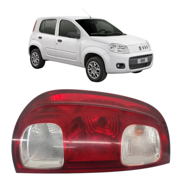 Lanterna Traseira Esquer Uno Vivace 11/16 Sporting / Way \\14 Esquerdo/motorista Vermelho