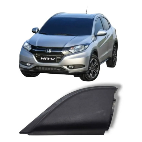 Acabamento Interno Retrovisor Esquerdo Honda Hr-v 2016 2021 Preto