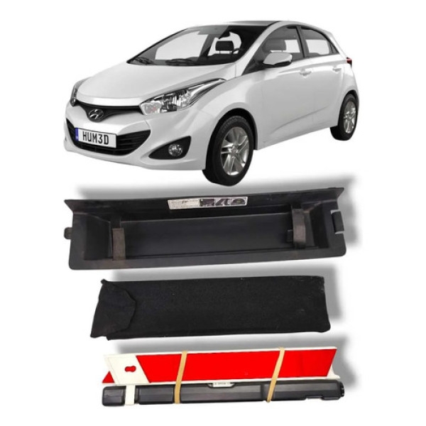 Kit Triângulo Acabamento Hyundai Hb20 2013 A 2019 Original