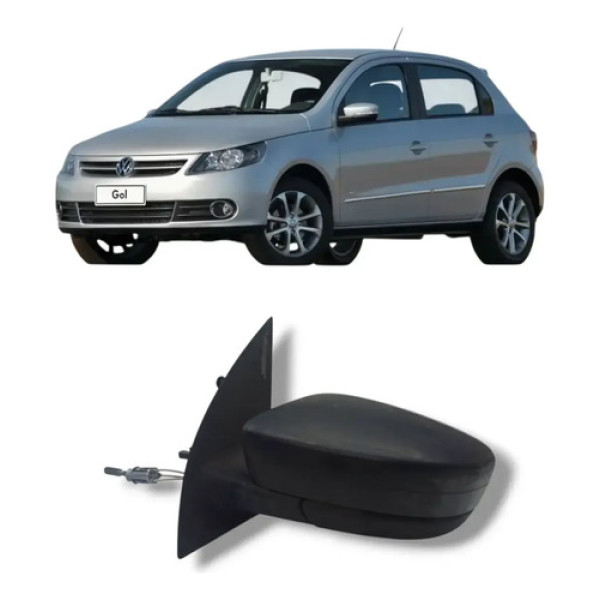 Retrovisor Esquerdo Gol Voyage G5 G6 G7 G8 2012/2023 Manual
