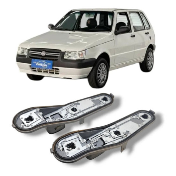 Par Circuito Lanterna Fiat Uno 2008 2012 Original Preto