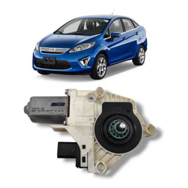 Motor Vidro Dianteiro Esquerdo Ford Fiesta 2011 2016
