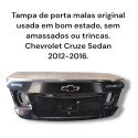 Tampa Traseira Cruze 2012 2013 A 2016 Sedan Preto
